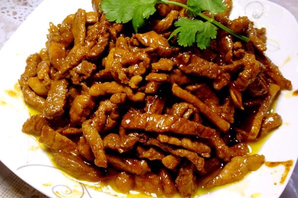 京酱肉丝