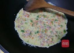 蔬菜鸡蛋饼的做法图解7