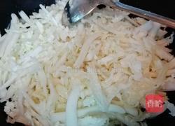 白菜炒粉条的做法图解4