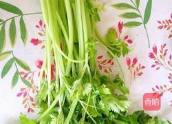 芝麻叶面条的做法图解4