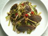 葱拌牛肉