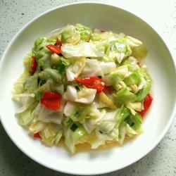 清炒圆白菜的做法[图]