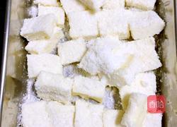 椰丝牛奶方糕的做法图解9