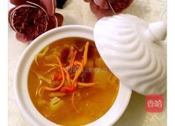 虫草雪梨银耳羹的做法图解6