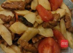 茭白肉片的做法图解3