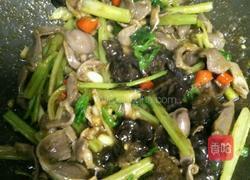 芹菜木耳炒鸡胗的做法图解10