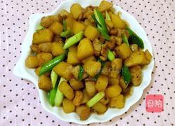 土豆焖肉的做法图解8