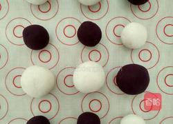 焦糖奶油酱夹心紫薯山药糕的做法图解1