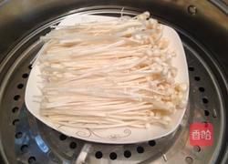 肉沫蒸金针菇的做法图解1