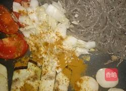 咖喱红薯粉的做法图解3