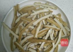 榨菜炒香干的做法图解3