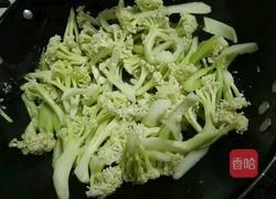 素炒花菜的做法图解6
