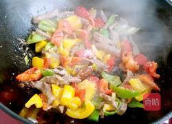 彩椒炒牛肉的做法图解9