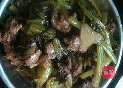 酸菜炆鹅的做法图解6