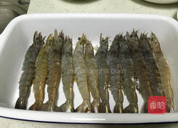 烤南美对虾的做法图解3