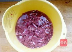 大葱爆牛腰的做法图解3