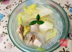 白菜粉丝炖排骨的做法图解13