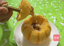 南瓜牛肉蒸的做法图解1