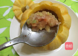 南瓜牛肉蒸的做法图解8