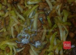 蒜黄炒肉丝的做法图解8