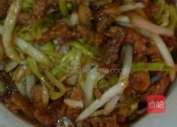 蒜黄炒肉丝的做法图解9