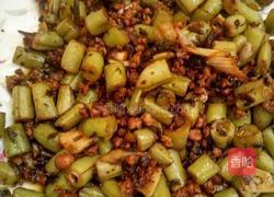 榄菜四季豆的做法图解4
