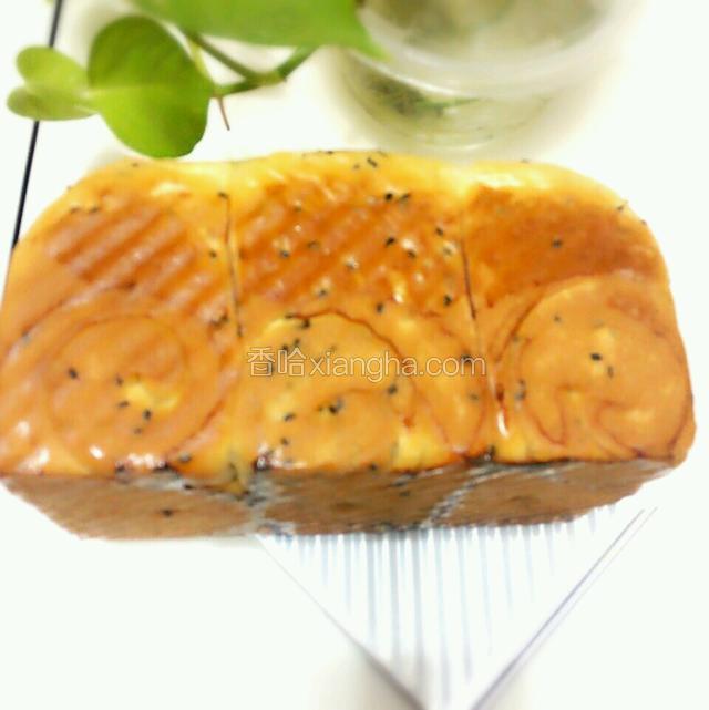 黑芝麻土司