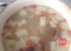白萝卜清炖排骨汤的做法图解7