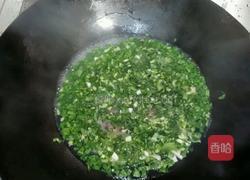 青菜肉丝豆腐羹的做法图解3