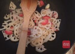 素炒藕片的做法图解3