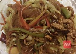 肉丝粉条炒包菜的做法图解9