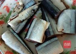酱煎秋刀鱼的做法图解1