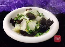木耳油菜的做法图解6