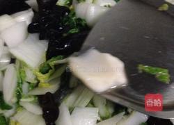 木耳油菜的做法图解5