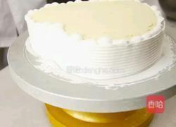 家庭心形蛋糕抹面的做法图解8
