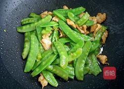 荷兰豆炒肉的做法图解6