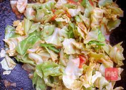 西红柿炒卷心菜的做法图解8