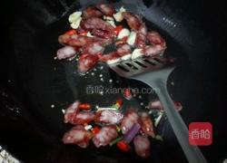 菜苔炒腊肉的做法图解2