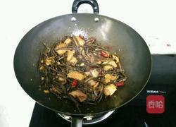 五花肉烧干豆角的做法图解5