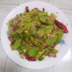 肉炒莴笋的做法[图]