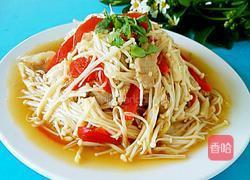 金针菇炒肉丝的做法图解8