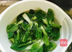 香菇油菜的做法图解1