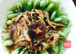 香菇油菜的做法图解6