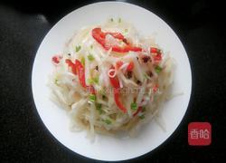 凉拌萝卜丝的做法图解7