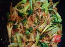 麻辣西兰花干锅的做法图解6