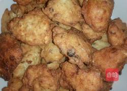 炸素丸子的做法图解3