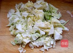 糖醋圆白菜的做法图解1