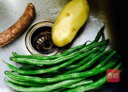 土豆豆角箜饭的做法图解1