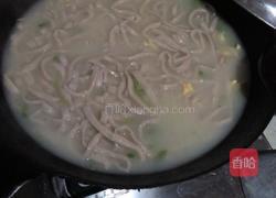 青萝卜鸡蛋手擀面汤的做法图解6