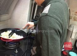 鲜人參冬菇玉米炒饭的做法图解5